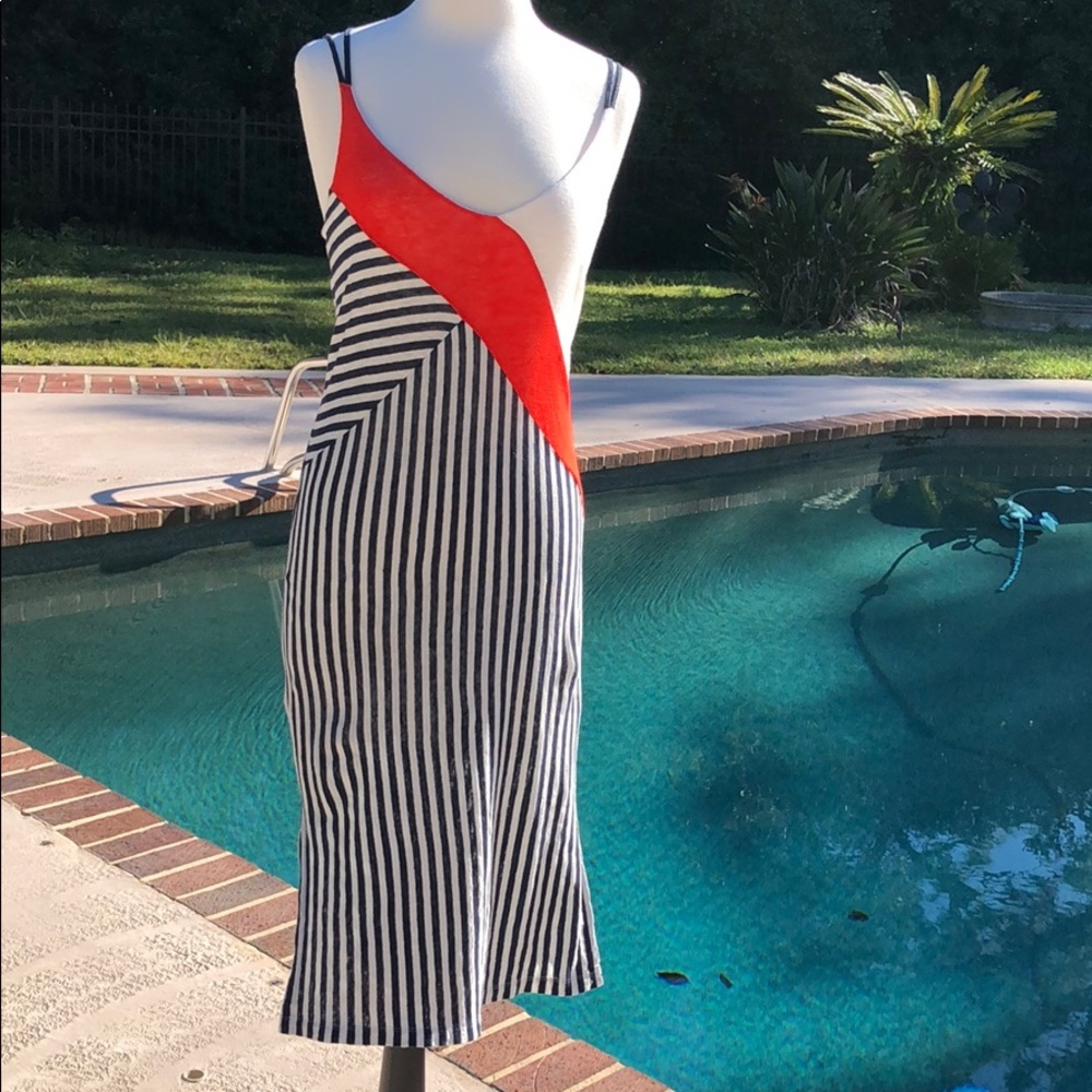 Splendid Margarita spaghetti strap midi dress